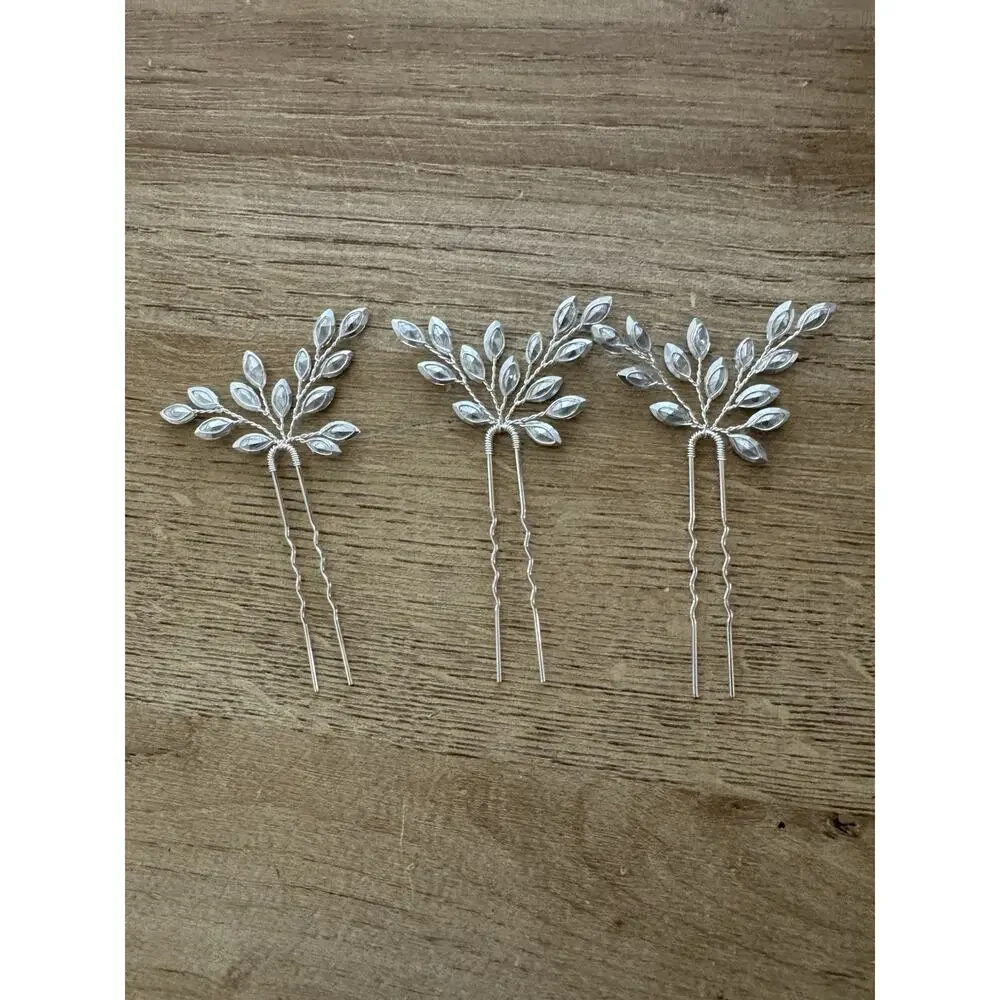 Dareth Colburn Wedding Hair Pin Bobby Pin Giselle‎ 3pc